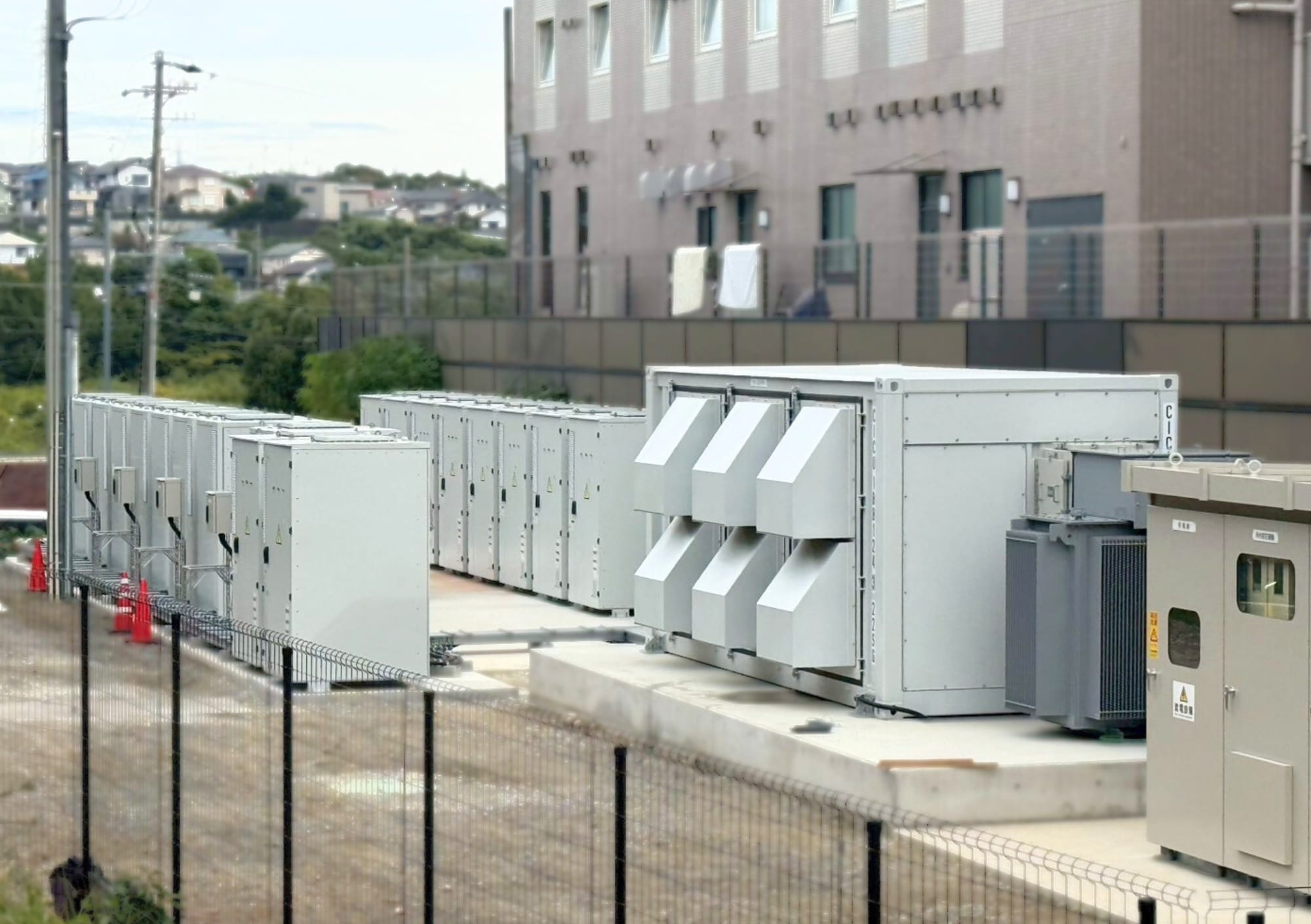 写真01：磐田市見附蓄電所