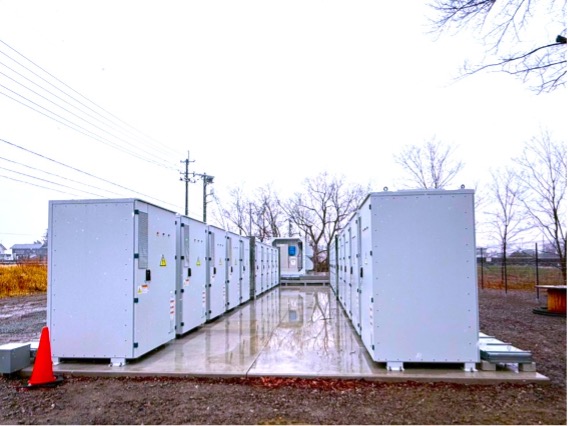 写真：福島県岩瀬郡にて系統用蓄電施設「NC岩瀬郡鏡石町蓄電所」受電開始