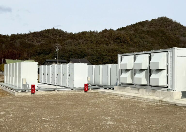 写真：岐阜県岐阜市太郎丸にて系統用蓄電施設「NC岐阜市太郎丸蓄電所」受電開始