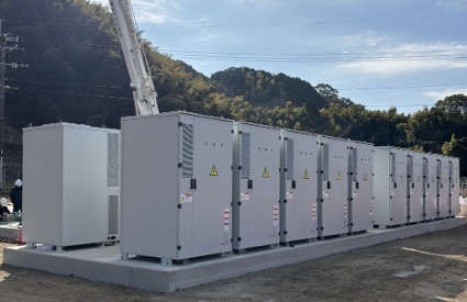 写真：福岡県みやま市にて系統用蓄電施設「NCみやま市瀬高町大草蓄電所」受電開始