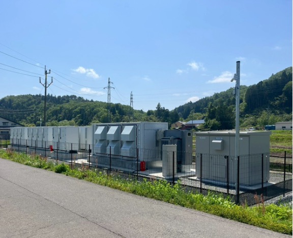 写真：宮城県仙台市にて系統用蓄電施設「NC仙台市青葉区上愛子蓄電所」需給調整市場への運用開始
