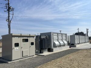 写真：宮城県仙台市にて系統用蓄電施設「NC仙台市青葉区上愛子蓄電所」受電開始