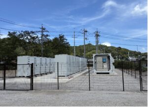 写真：鳥取県岩美郡にて系統用蓄電施設「NC岩美郡岩美町蓄電所」受電開始