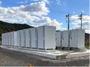 写真：鳥取県鳥取市にて系統用蓄電施設「NC鳥取市気高町蓄電所」受電開始