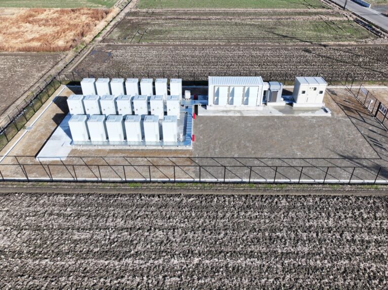 写真：岐阜県岐阜市太郎丸にて系統用蓄電施設「NC岐阜市太郎丸蓄電所」需給調整市場への運用開始